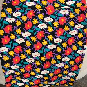 New Lularoe Cassie floral pencil skirt size 2x